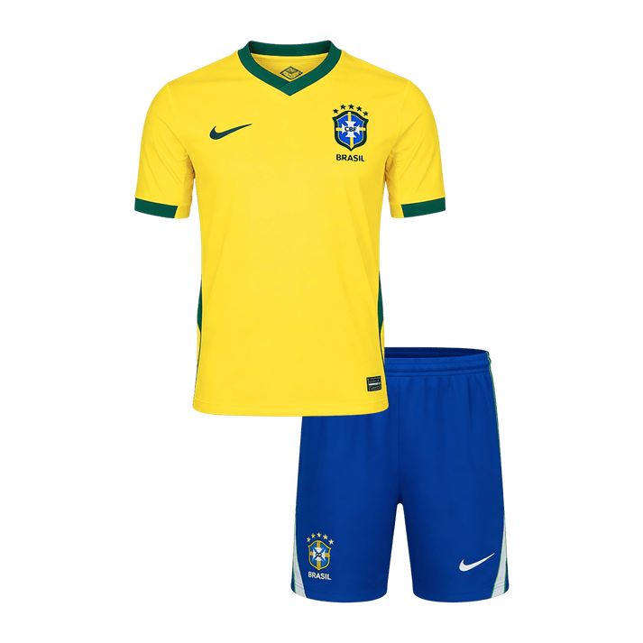 Kits Kids/ Youth Brazil Home World Cup 2026